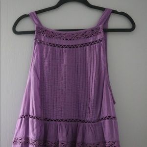 Free People Purple Tank Top